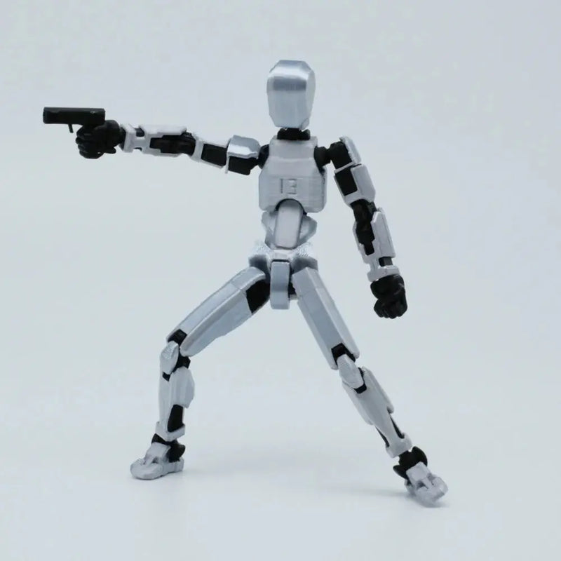 Multi-Jointed Movable Shapeshift Robot 2.0 3D Printed Mannequin Dummy 13 Action Figures Toys Kids Adults Parent-children Games Lacatang Shop