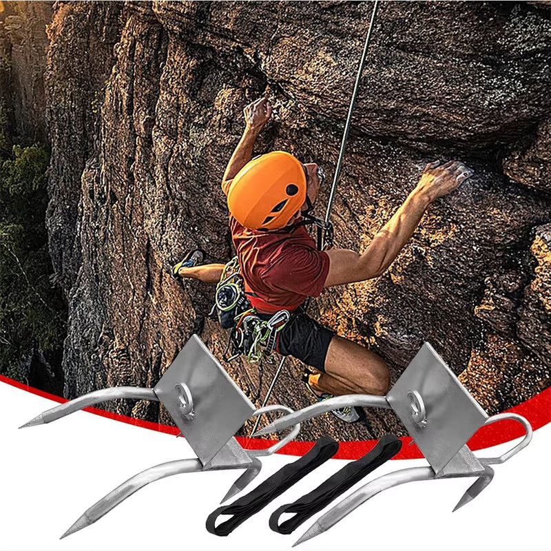 Tree Climbing Tool Pole Climbing Spikes for Hunting Shoes Tree Steel Climbing Simple Picking Observation Fruit Tool Accessories