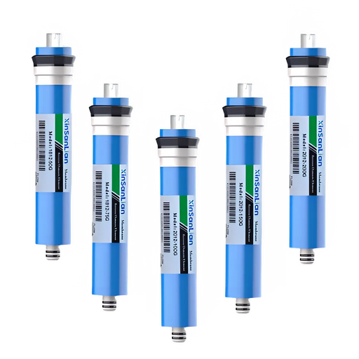 Reverse Osmosis RO Membrane Water Filter Cartridge for Household Water Purification - Replacement Filter for Drinking Water Treatment (100/125/150/400 GPD)