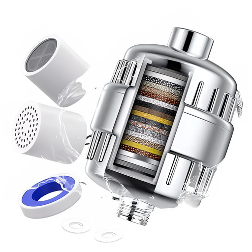 15-20 Grade Water Purification Household Water Purifier Shower Filter Set for Bathing to Remove Residual Chlorine
