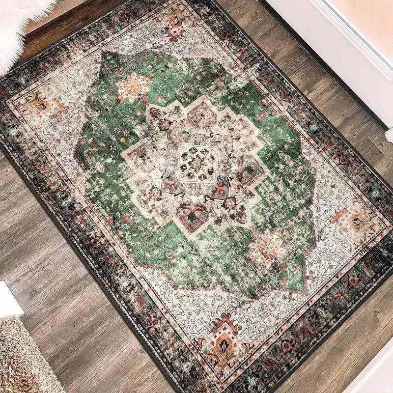Boho Green Washable Vintage Area Rug for Kitchen Living Room Bedroom Bathroom Office 

Transform Your Space with Boho Green Washable Vintage Area Rug - Ideal for Any Room or Office!   Aliexpress Lacatang Shop 