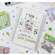 100 - Piece Sanrio Kawaii Sticker Set featuring Pochacco, Kuromi, Melody, and Hello Kitty - Perfect for Student Stationery and Birthday Gifts - Lacatang Shop