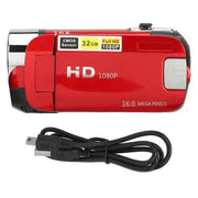 1080P HD 16MP Digital Camera 2.4 Inch Rotatable Screen Camcorder 16X Zoom HD Anti - shock Video Recorder with Fill Light - Lacatang Shop