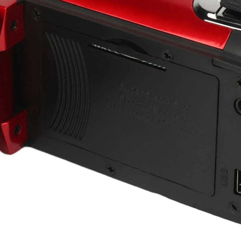 1080P HD 16MP Digital Camera 2.4 Inch Rotatable Screen Camcorder 16X Zoom HD Anti - shock Video Recorder with Fill Light - Lacatang Shop
