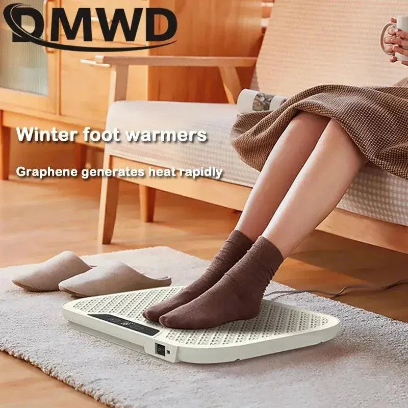 110V Heating Foot Mat Warmer Winter Household Electric Heater Office - Lacatang Shop