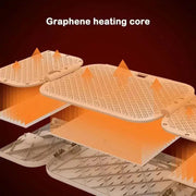 110V Heating Foot Mat Warmer Winter Household Electric Heater Office - Lacatang Shop