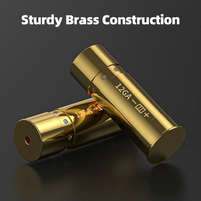 12GA/9MM/38Spl/357Mag/Cal. 45ACP/380ACP/7.62x35/Cal 6.5mm Dry Fire Laser Calibrator with Battery - Lacatang Shop