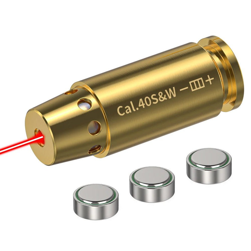 12GA/9MM/38Spl/357Mag/Cal. 45ACP/380ACP/7.62x35/Cal 6.5mm Dry Fire Laser Calibrator with Battery - Lacatang Shop