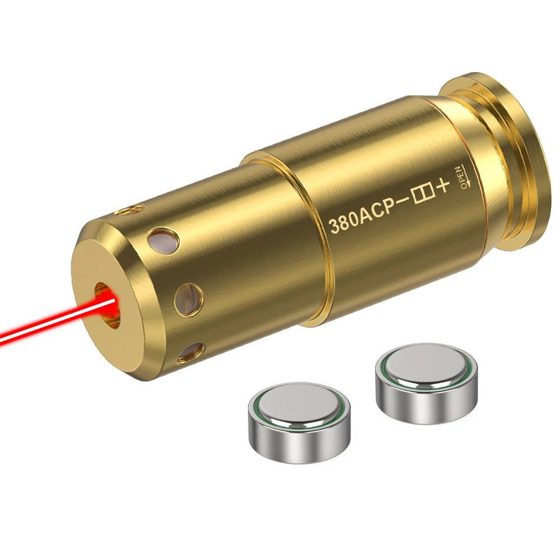12GA/9MM/38Spl/357Mag/Cal. 45ACP/380ACP/7.62x35/Cal 6.5mm Dry Fire Laser Calibrator with Battery - Lacatang Shop