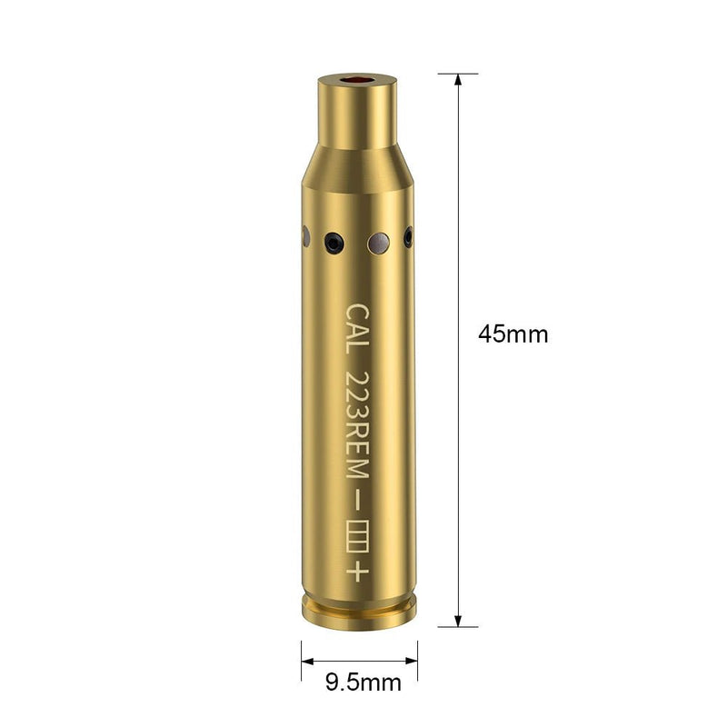 12GA/9MM/38Spl/357Mag/Cal. 45ACP/380ACP/7.62x35/Cal 6.5mm Dry Fire Laser Calibrator with Battery - Lacatang Shop