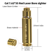 12GA/9MM/38Spl/357Mag/Cal. 45ACP/380ACP/7.62x35/Cal 6.5mm Dry Fire Laser Calibrator with Battery - Lacatang Shop