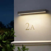 12W 18W 30W LED Wall Lamp Outdoor Waterproof Strip Wall Lights Porch Sign Lighting Courtyard Garden Decor Light Fixture Aluminum - Lacatang Shop