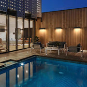 12W 18W 30W LED Wall Lamp Outdoor Waterproof Strip Wall Lights Porch Sign Lighting Courtyard Garden Decor Light Fixture Aluminum - Lacatang Shop