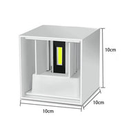 12W LED Wall Light IP65 Waterproof Outdoor Garden Yard Decor Porch Light Beam Angle Adjustable Sconce Balcony Wall Lamp 85 - 265V - Lacatang Shop