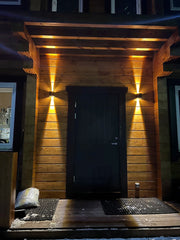 12W LED Wall Light IP65 Waterproof Outdoor Garden Yard Decor Porch Light Beam Angle Adjustable Sconce Balcony Wall Lamp 85 - 265V - Lacatang Shop