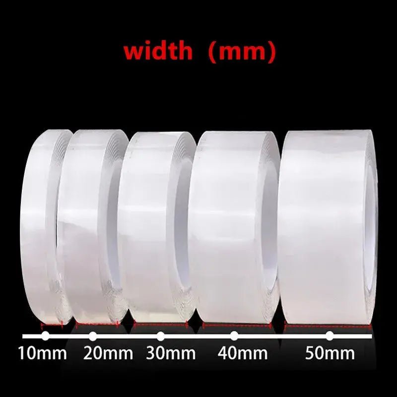 1/3/5m Nano Tape Double - Sided Adhesive Tape Traceless Waterproof Tape For Bathroom Kitchen Sink Tap Gel Sticker - Lacatang Shop
