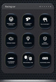 1/43 Scale High - Speed RC Drift Car - 2.4GHz Remote Control Off - Road Mini Racing Vehicle for Boys - Lacatang Shop