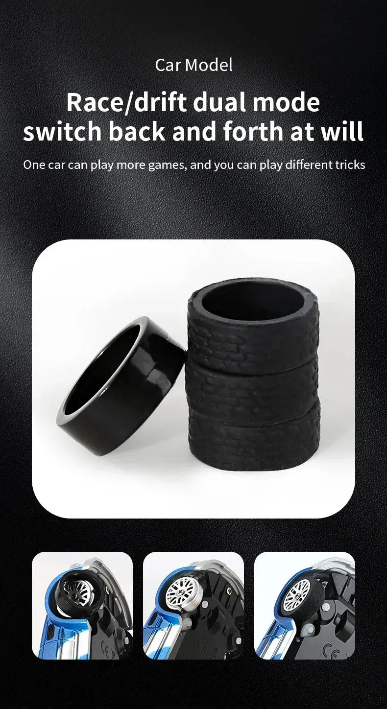 1/43 Scale High - Speed RC Drift Car - 2.4GHz Remote Control Off - Road Mini Racing Vehicle for Boys - Lacatang Shop