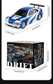 1/43 Scale High - Speed RC Drift Car - 2.4GHz Remote Control Off - Road Mini Racing Vehicle for Boys - Lacatang Shop