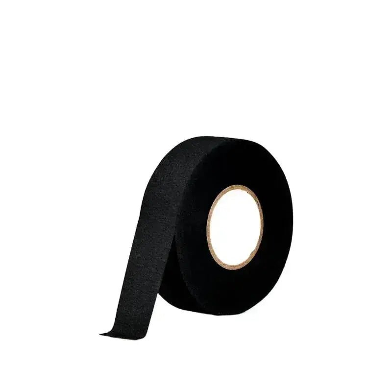 15 Meter Heat - resistant Fabric Tape Black Adhesive Electrical Insulating Cloth Tape for Car Cable Harness Wiring Loom Protection - Lacatang Shop