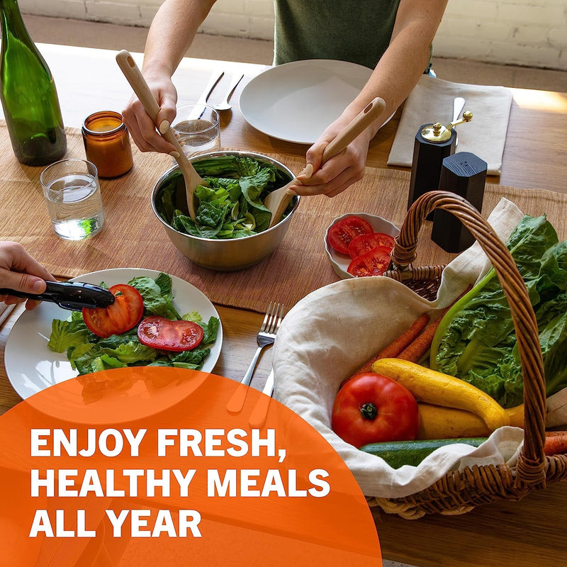 15,000 Non GMO Heirloom Vegetable Seeds for Planting Vegetables and Fruits - 32 Variety Pack of Vegetable Seeds for Gardening, Survival Gear, Seed Vault Emergency Supplies Kit - Lacatang Shop