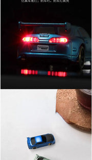 1/76 RC Mini Drift Car TURBO RACING Rear Wheel Drive Racing Built in Metal Weights for Boys Gift RTR Mode - Lacatang Shop