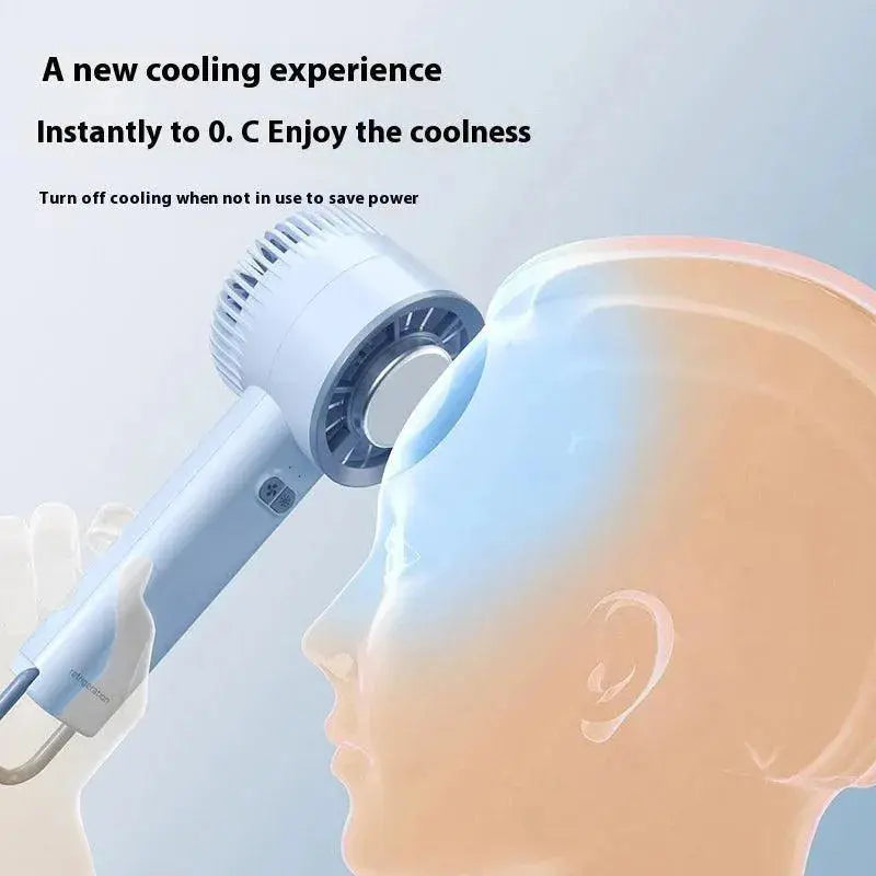 2024 Summer Gadget Handheld Turbo Jet Fan Mini Portable Ice Cold Fan Generation Brushless Motor Wind High Speed Duct Fans Violent Blower 2024 Mini Turbo Jet Fan - Portable Ice Cold High-Speed Blower  Aliexpress Lacatang Shop 