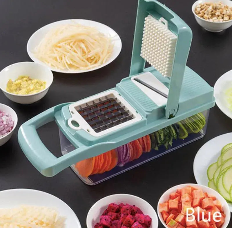 Multifunctional Vegetable Cutter Home Kitchen Slicing and Dicing Fruit Artifact Multifunctional Vegetable Cutter Home Kitchen Slicing and Dicing Fruit   AliExpress Lacatang Shop 