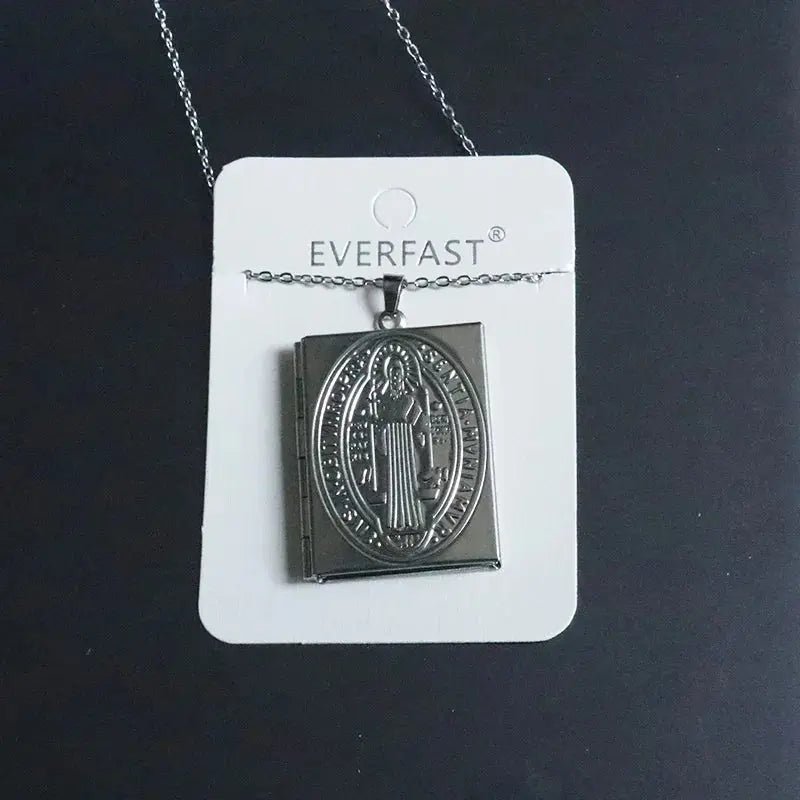 1pc Tiny Handbag Shape Photo Frame Stainless Steel Charms Floating Envelope Locket Necklaces Women Men Lover Memorial Jewelry - Lacatang Shop