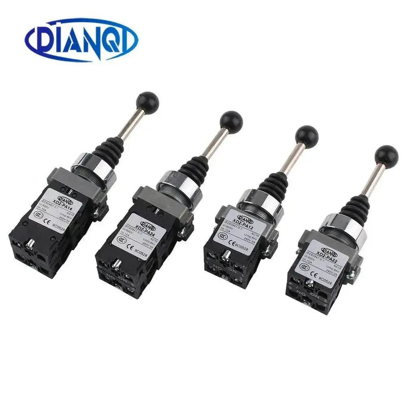 1pc XD2 - PA14/PA22/PA12/PA24 Metal Plastic 2NO 2/4Positions 4NO Cross - Lacatang Shop