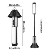 2 in 1 LED Work Light, 1 Count Portable Foldable Camping Light Flashlight, Multifunctional LED Light for Hiking, Camping, Fishing and Travel - Lacatang Shop