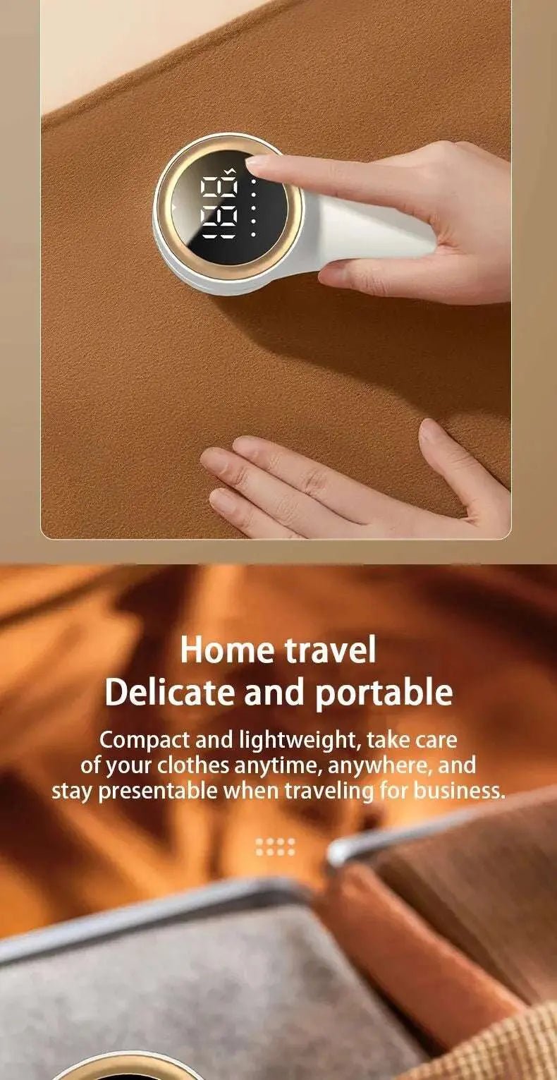 2024 New Digital Hair Ball Trimmer Exquisite And Portable Trimmer Long - lasting Instant Hair Removal Ball Depilator - Lacatang Shop