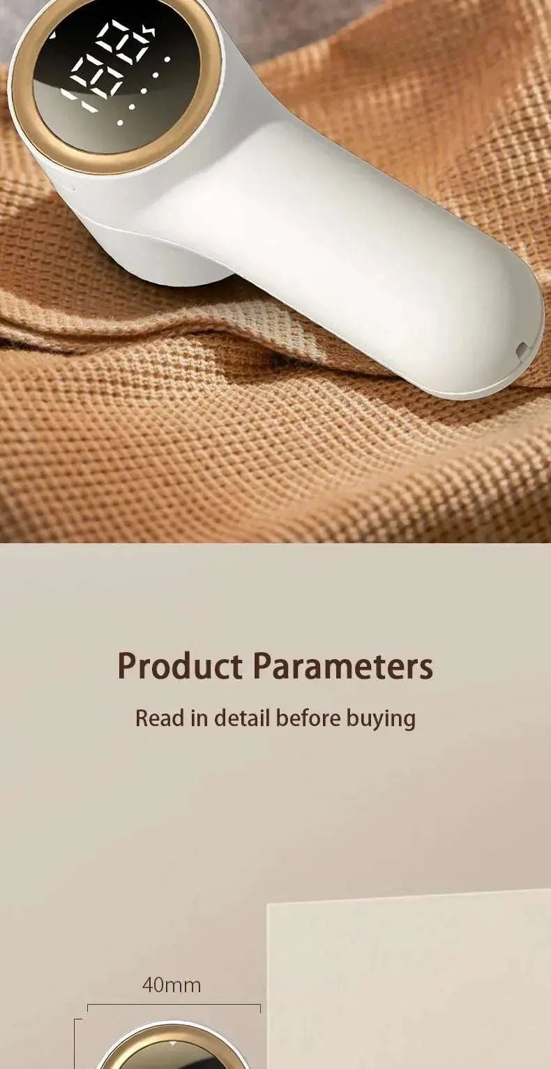 2024 New Digital Hair Ball Trimmer Exquisite And Portable Trimmer Long - lasting Instant Hair Removal Ball Depilator - Lacatang Shop