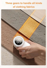 2024 New Electric Lint Remover Rechargeable Lint Remover Sweater Defuzzer Intelligent Digital Display Lints Shaver Trimmer - Lacatang Shop