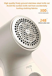2024 New Electric Lint Remover Rechargeable Lint Remover Sweater Defuzzer Intelligent Digital Display Lints Shaver Trimmer - Lacatang Shop