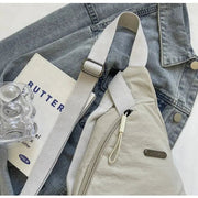 2024 New Fashion Trend Crossbody Chest Bag Simple Lightweight Versatile Handbag Outdoor Sports Style Mobile Phone Small Bag - Lacatang Shop