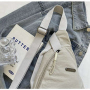 2024 New Fashion Trend Crossbody Chest Bag Simple Lightweight Versatile Handbag Outdoor Sports Style Mobile Phone Small Bag - Lacatang Shop