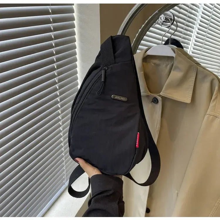 2024 New Simple Multi functional Cross Shoulder Bag Casual Lightweight Sports Small Bag Trendy Men's Women's Mobile Chest Bag - Lacatang Shop