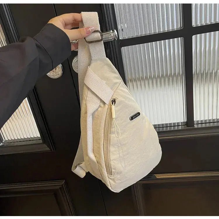 2024 New Simple Multi functional Cross Shoulder Bag Casual Lightweight Sports Small Bag Trendy Men's Women's Mobile Chest Bag - Lacatang Shop