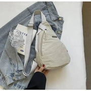 2024 New Simple Multi functional Cross Shoulder Bag Casual Lightweight Sports Small Bag Trendy Men's Women's Mobile Chest Bag - Lacatang Shop