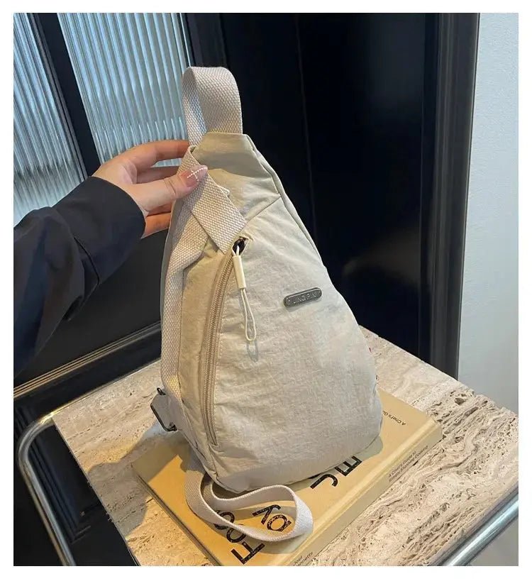 2024 New Simple Multi functional Cross Shoulder Bag Casual Lightweight Sports Small Bag Trendy Men's Women's Mobile Chest Bag - Lacatang Shop