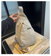 2024 New Simple Multi functional Cross Shoulder Bag Casual Lightweight Sports Small Bag Trendy Men's Women's Mobile Chest Bag - Lacatang Shop