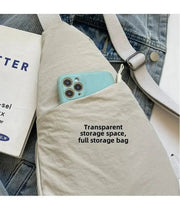 2024 New Simple Multi functional Cross Shoulder Bag Casual Lightweight Sports Small Bag Trendy Men's Women's Mobile Chest Bag - Lacatang Shop