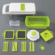 12 in 1 Manual Vegetable Chopper Kitchen Gadgets Food Chopper Onion Cutter Vegetable Slicer 

Save time and effort with our 12-in-1 Manual Vegetable Chopper - Perfect for Efficient and Precise Food Prep! Kitchen Aliexpress Lacatang Shop 