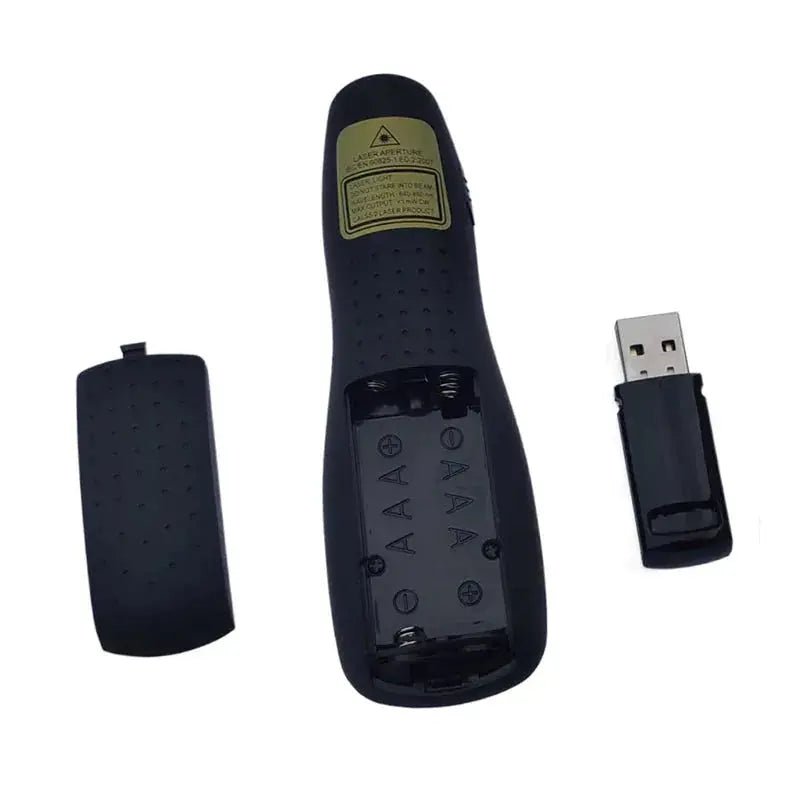 2.4Ghz USB Wireless Presenter Red Laser - Pen Pointer PPT Remote Control With Handheld Pointer For PowerPoint Presentation - Lacatang Shop