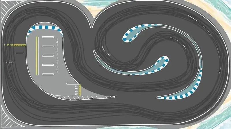 2.4m Drift Racing Track for RC Cars - Compatible with Kyosho Mini - Z, Mini - Q, WLtoys, and More - Lacatang Shop