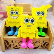 2Pcs Kawaii Eraser Cute Cartoon Pencil Rubber Eraser Stationery Papelaria Kids Gift Escolar Utiles Escolares - Lacatang Shop