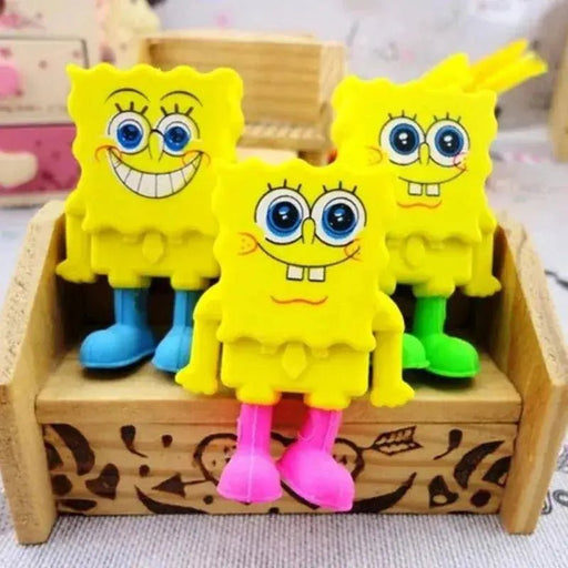 2Pcs Kawaii Eraser Cute Cartoon Pencil Rubber Eraser Stationery Papelaria Kids Gift Escolar Utiles Escolares - Lacatang Shop