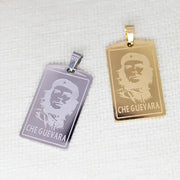 2PCS The Ernesto Che Guevara Pendant DIY Stainless Steel Gift For Women Men Charm Pendant For Bracelet Jewelry Findings - Lacatang Shop