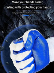 3 Pairs Of Non - slip Wear - resistant Breathable Nitrile Gloves - Lacatang Shop